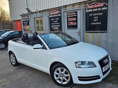 White Used 2011 Audi A3 Cabriolet Cabriolet | £2,489 (Good price)