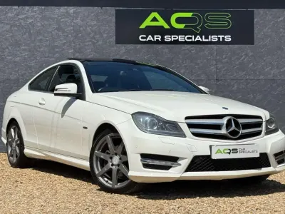 Used Mercedes C220 AMG 2011 White Coupe