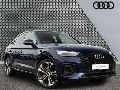 Used Audi Q5 Sportback Comfort 261 HP (191 kW) 2022 Blue SUV