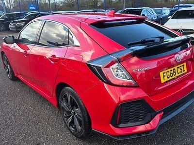 Used Honda Civic SR 120 HP (88 kW) 2018 Rallye red Hatchback