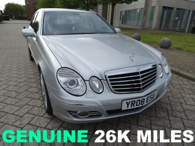 Used Mercedes E280 2008 Silver Sedan