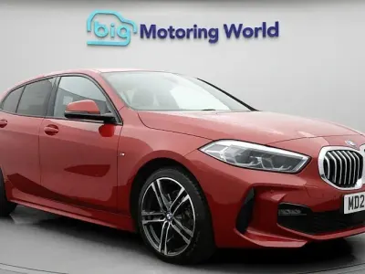 Used BMW 118 M Sport 136 HP (100 kW) 2022 Red Hatchback