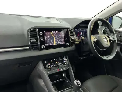 Used Skoda Karoq SE Drive 108 HP (79 kW) 2023 Blue SUV