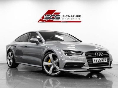 Grey Used 2015 Audi A7 Sportback Black Edition Hatchback | £15,295 (Fair price)