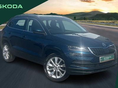 Używany Skoda Karoq SE L 150 KM (110 kW) 2019 Niebieski SUV