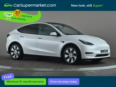Begagnad Tesla Model Y RWD 219 kW (299 HK) 2022 Vit SUV