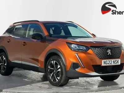 Used Peugeot 2008 Allure Premium 100 HP (73 kW) 2022 Orange SUV