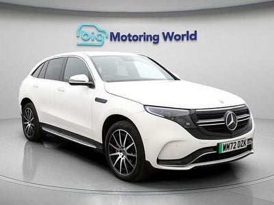 Used Mercedes EQC400 AMG line 300 kW (408 HP) 2022 White SUV
