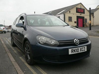 Blue Used 2010 VW Golf SE Estate | £2,495 (Expensive)