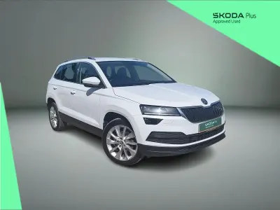 Second-hand Skoda Karoq SE L 110 CP (80 kW) 2021 Alb SUV