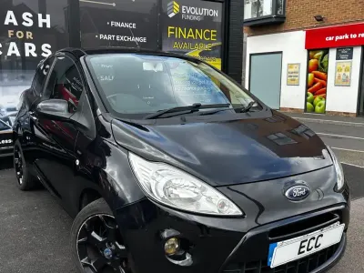 Używany Ford Ka Metall 69 KM (50 kW) 2012 Czarny Hatchback