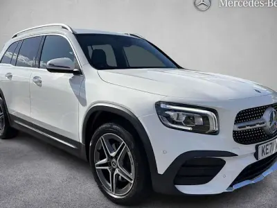 Used Mercedes GLB200 AMG line 163 HP (119 kW) 2021 White SUV