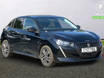 Used Peugeot 208 Allure+ 102 HP (75 kW) 2023 Black Hatchback