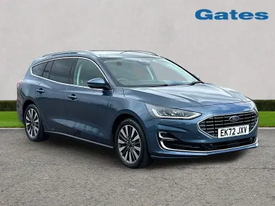 Used Ford Focus Titanium 2022 Blue Estate