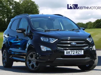 Used Ford Ecosport ST-Line 125 HP (91 kW) 2022 Black SUV