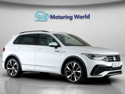 Used VW Tiguan R-line 150 HP (110 kW) 2021 White SUV