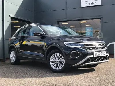 Begagnad VW T-Roc Life 110 HK (80 kW) 2022 Svart SUV