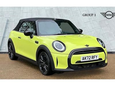 Yellow Used 2022 Mini Cooper Cabriolet Exclusive Cabriolet | £19,950 (Fair price)