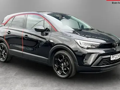 Used Vauxhall Crossland GS Line 83 HP (61 kW) 2022 Black SUV