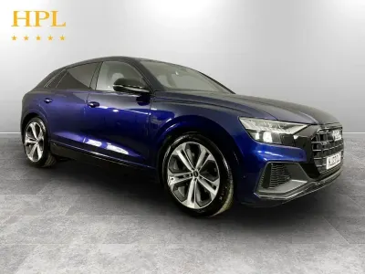 Used Audi Q8 Black Edition 340 HP (250 kW) 2023 Blue SUV