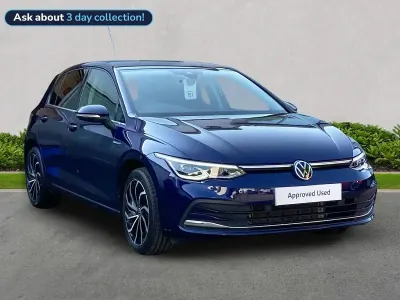 Used VW Golf VIII Edition 130 HP (95 kW) 2023 Blue Hatchback