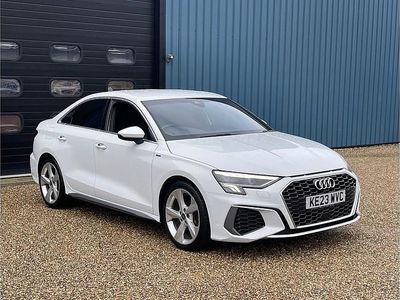 Used Audi A3 S-Line 110 HP (80 kW) 2023 White Sedan