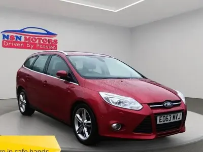 Used Ford Focus Titanium X 163 HP (119 kW) 2013 Red Estate