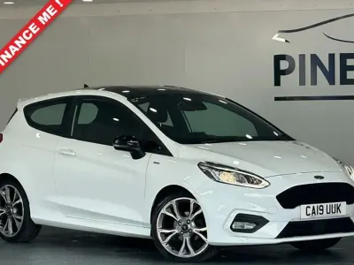 Used Ford Fiesta ST-Line 100 HP (73 kW) 2019 White Hatchback