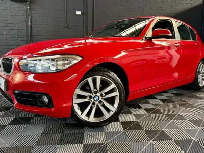 Usado BMW 118 Sport Line 150 HP (110 kW) 2017 Vermelho Citadino