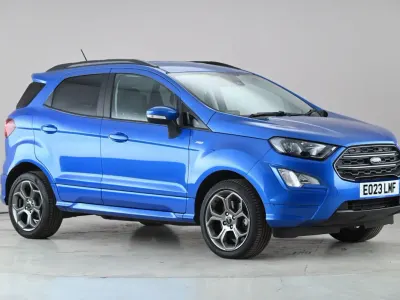Begagnad Ford Ecosport ST-Line 2023 Blå SUV