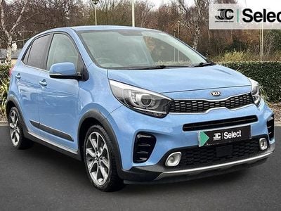 Used Kia Picanto X-Line 83 HP (61 kW) 2019 Blue Hatchback