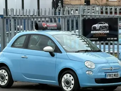 Gebraucht Fiat 500 S 69 PS (50 kW) 2013 Blau Kleinwagen