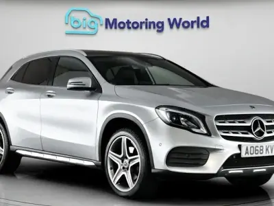 Used Mercedes GLA250 AMG line 211 HP (155 kW) 2018 Silver SUV