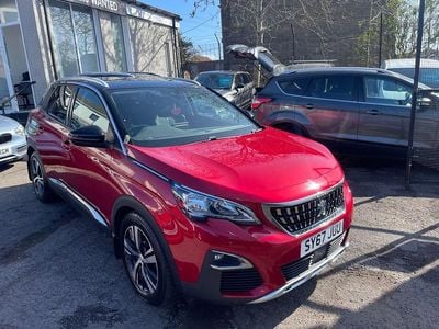Begagnad Peugeot 3008 Allure 120 HK (88 kW) 2017 Röd SUV