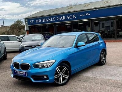 Blue Used 2019 BMW 118 Sport Line Hatchback | £14,995 (Good price)