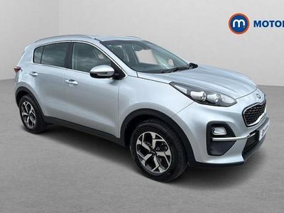Begagnad Kia Sportage 177 HK (130 kW) 2021 Silver SUV
