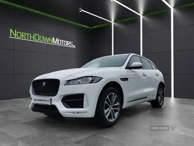 Used Jaguar F-Pace R-Sport 163 HP (119 kW) 2018 White SUV