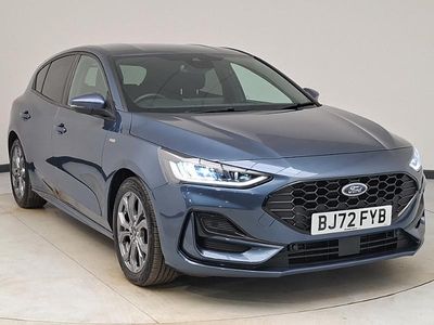 Used Ford Focus ST-Line 125 HP (91 kW) 2022 Blue Hatchback