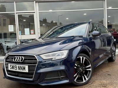 Used Audi A3 Sportback S-Line 2019 Blue Hatchback