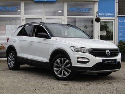 White Used 2019 VW T-Roc Design SUV | £14,400 (Fair price)