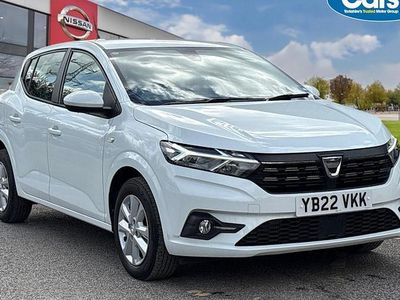 Used Dacia Sandero Comfort 91 HP (66 kW) 2022 White Hatchback