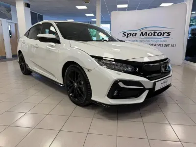 Used Honda Civic Sport 182 HP (133 kW) 2021 White Hatchback