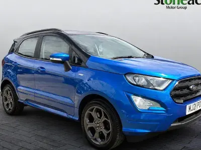 Used Ford Ecosport ST-Line 125 HP (91 kW) 2021 Blue SUV