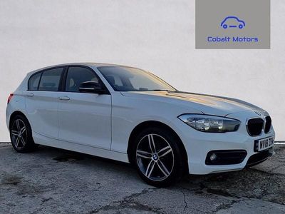Used BMW 116 Sport Line 2018 White Hatchback