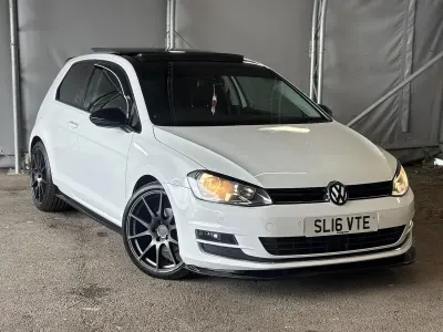Used VW Golf VII GT 2016 White Hatchback