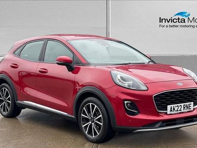Used Ford Puma Titanium 125 HP (91 kW) 2022 Red SUV