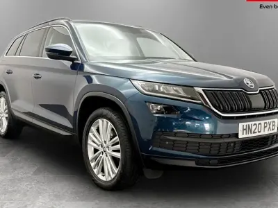 Used Skoda Kodiaq SE L 150 HP (110 kW) 2020 Blue SUV