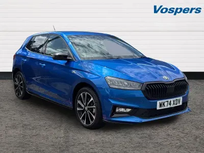 Used Skoda Fabia Monte Carlo 116 HP (85 kW) 2024 Blue Hatchback