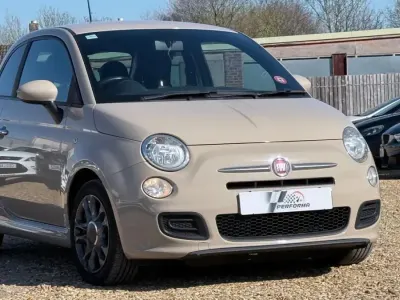 Używany Fiat 500 S 69 KM (50 kW) 2015 Beżowy Hatchback