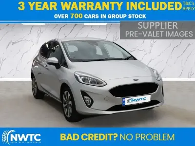 Używany Ford Fiesta Trend 85 KM (62 kW) 2019 Srebrny Hatchback